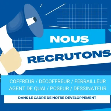 MAISON BLEUE RECRUTE  !